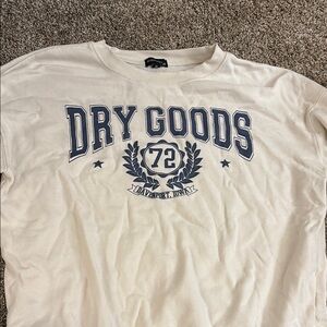 Dry Goods Cream Crewneck